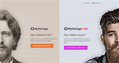 Desktop Screenshot of myheritage.fr