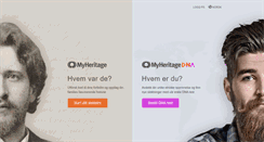 Desktop Screenshot of myheritage.no