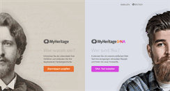 Desktop Screenshot of lastnames.myheritage.de