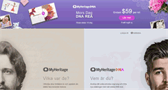 Desktop Screenshot of celebrity.myheritage.se
